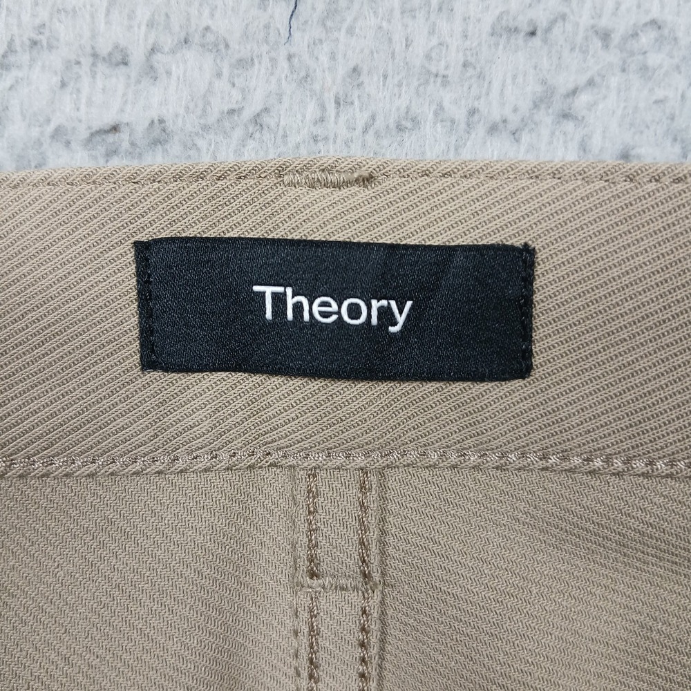 Theory Men's Pants Chinos Slim Fit Khaki Tan Size 34 - Picture 4 of 10